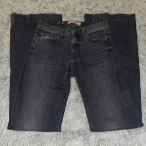 Black 7 for all Mankind Wide Leg Jeans